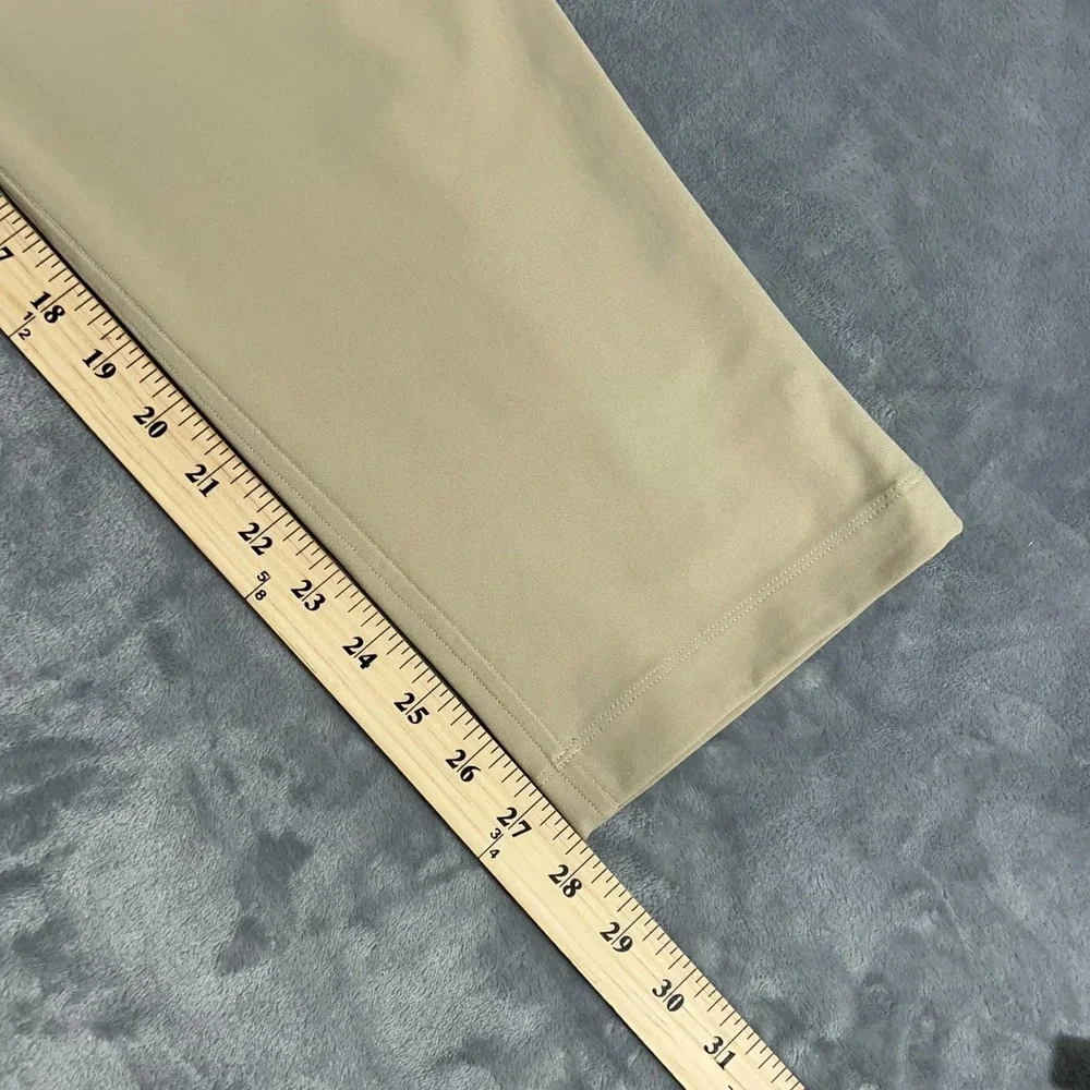 Lululemon ABC Classic Fit Pants Mens 30x28 Beige Khaki Straight Warpstreme